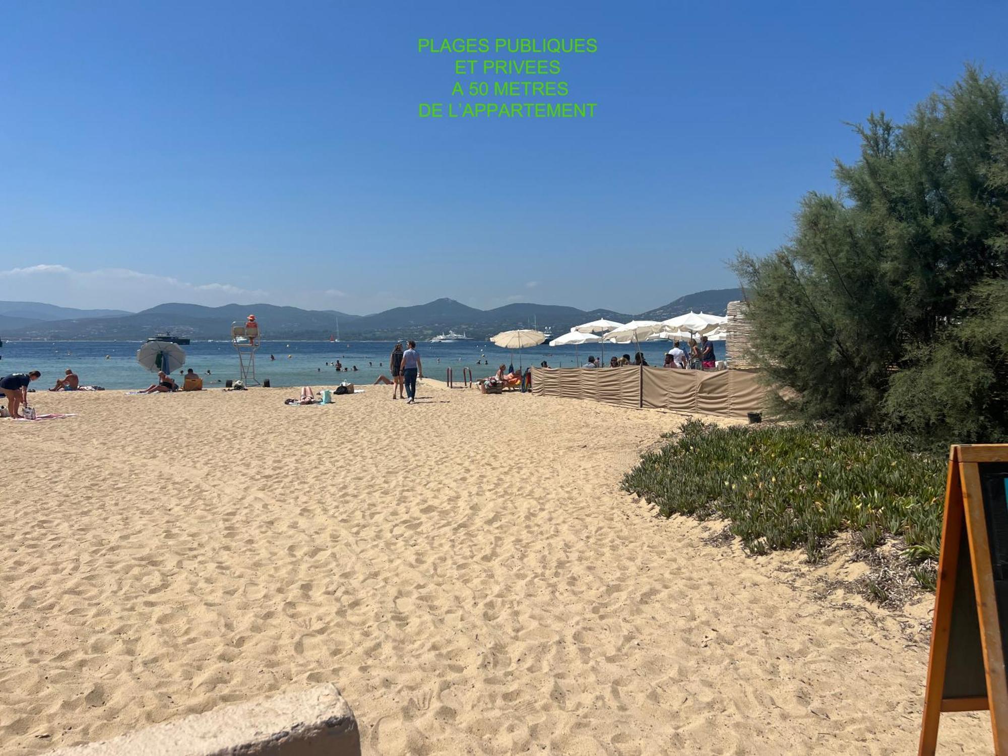 Superbe Appartement Terrasse Et Parking Prive Saint-Tropez Exterior foto